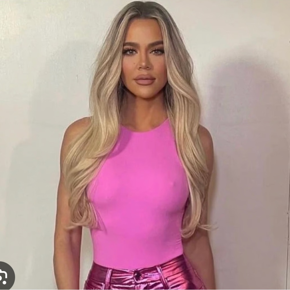 SKIMS High Neck Bodysuit in Orchid
